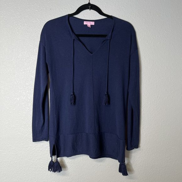 Lilly Pulitzer Sweaters - Lilly Pulitzer Colene Sweater True Navy Size XS